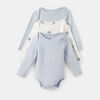 long sleeve organic bodysuit 3-pack