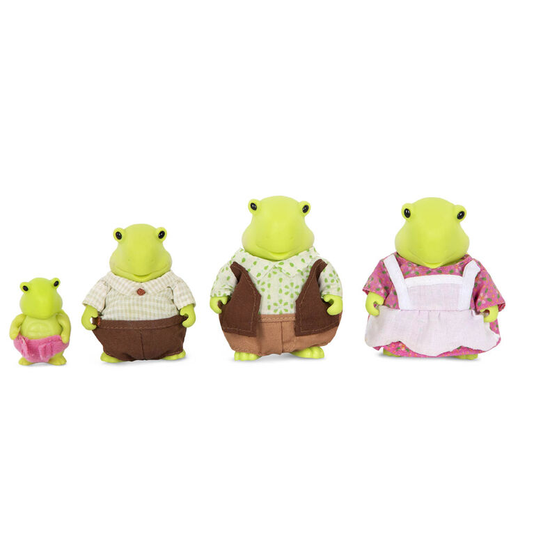 Petites figurines d'animaux, Famille de tortues Tidyshine, Li'l Woodzeez