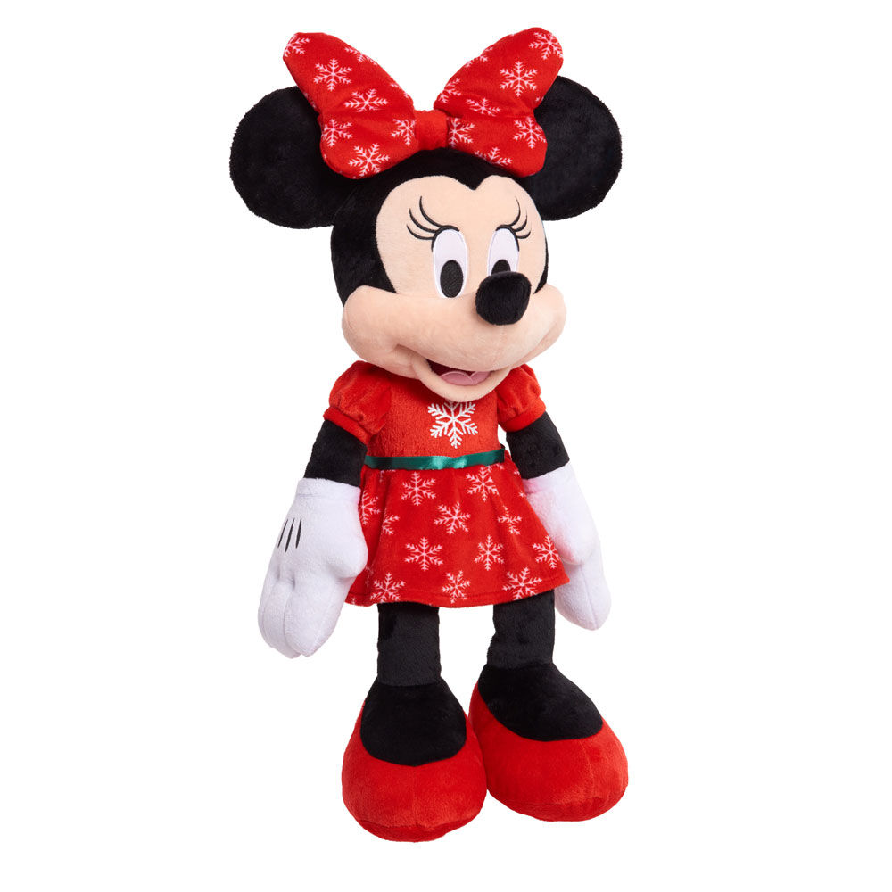 minnie mouse holiday plush