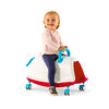 Chillafish Trackie, Rocker, Walker, Ride-On & Play Train All in One, Blue & Red