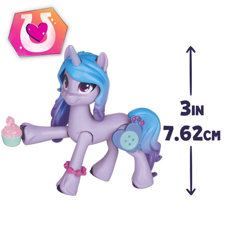 My Little Pony: Make Your Mark Toy Unicorn Tea Party Izzy Moonbow - Hoof to Heart Pony, 20 Accessories and Story Scene - R Exclusive