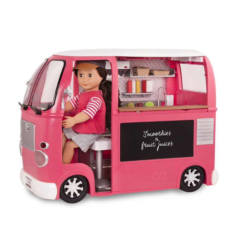 Our Generation, Grill To Go Food Truck Playset for 18-inch Dolls
