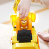 Rubble and Crew, Bark Yard Deluxe Bulldozer Construction Truck Toy with Lights, Sounds and Rubble Action Figure