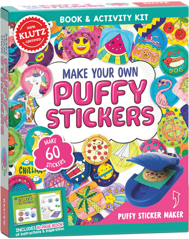 Make Your Own Puffy Stickers - English Edition