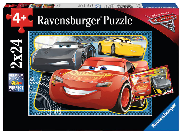 Ravensburger - Je peux gagner! Disney Pixar casse-têtes 2 x 24pc