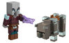 Minecraft Dungeons Ravager and Raid Captain Figures