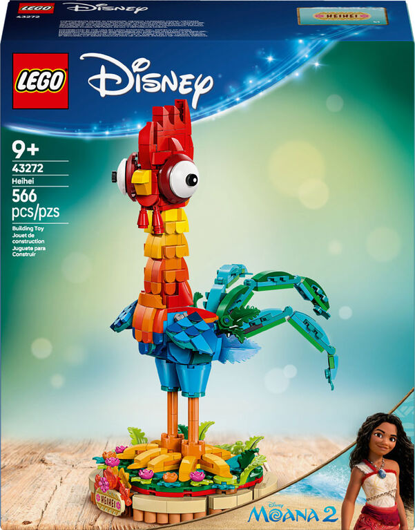LEGO ǀ Disney Moana 2 Heihei - Building Toy for Kids, Girls and Boys, Ages 9+ - Gift Idea - 43272