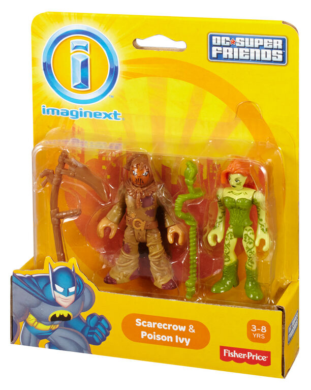 Fisher-Price Imaginext DC Super Friends - Figurines &Eacute;pouvantail avec Herbe &agrave; la puce - &Eacute;dition anglaise