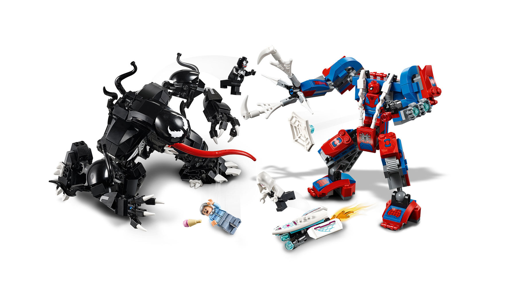 spiderman lego sets with venom