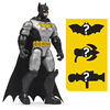 BATMAN, 4-Inch Rebirth Tactical BATMAN Action Figure with 3 Mystery Accessories, Mission 1