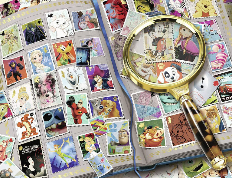 Ravensburger - Disney - Mes timbres préférés casse-têtes 2000pc