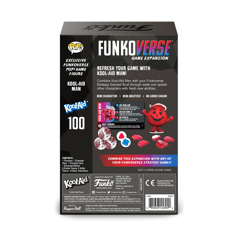 Funkoverse: Kool-Aid 100 1-Pack Board Game - English Edition