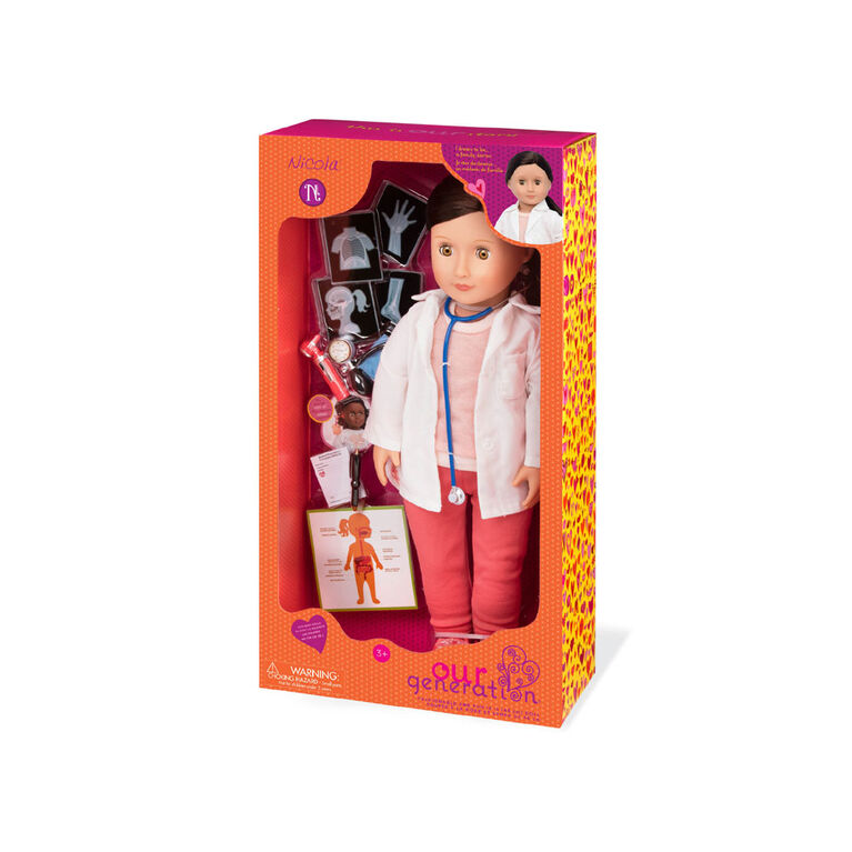 Our Generation, Nicola, 18-inch Doctor Doll