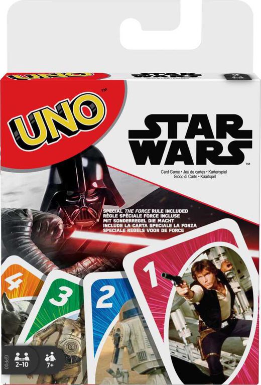UNO Star Wars Matching Card Game Featuring 112 Cards