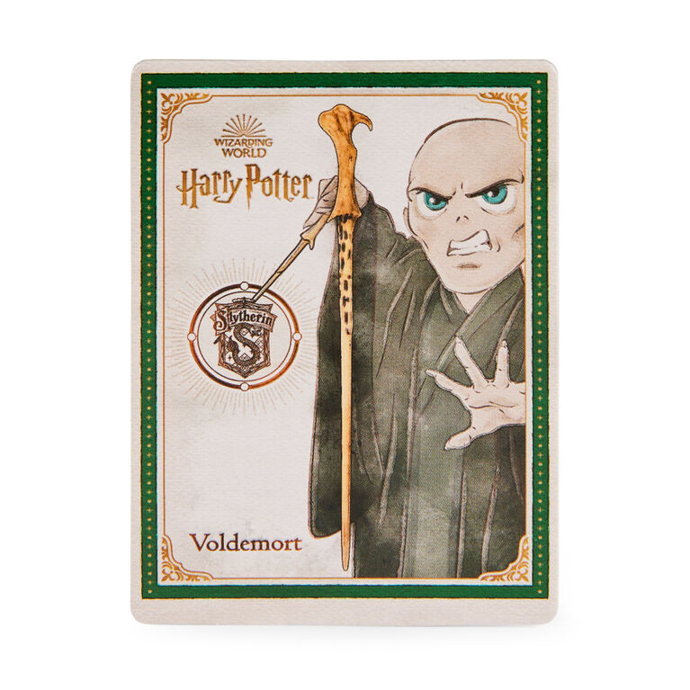Wizarding World Harry Potter, 12-inch Spellbinding Voldemort Wand with Collectible Spell Card