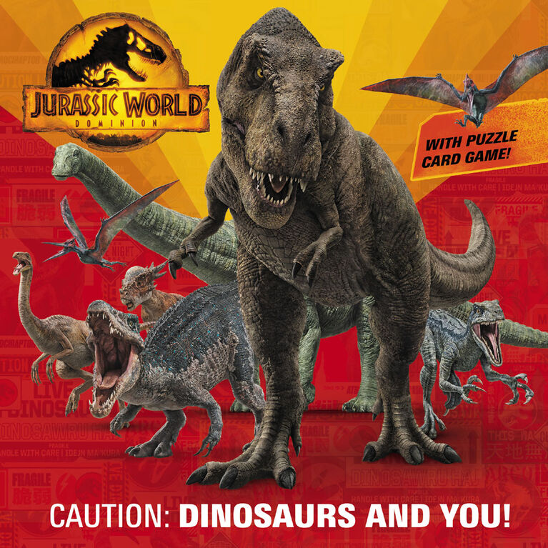 Caution: Dinosaurs and You! (Jurassic World Dominion) - Édition anglaise