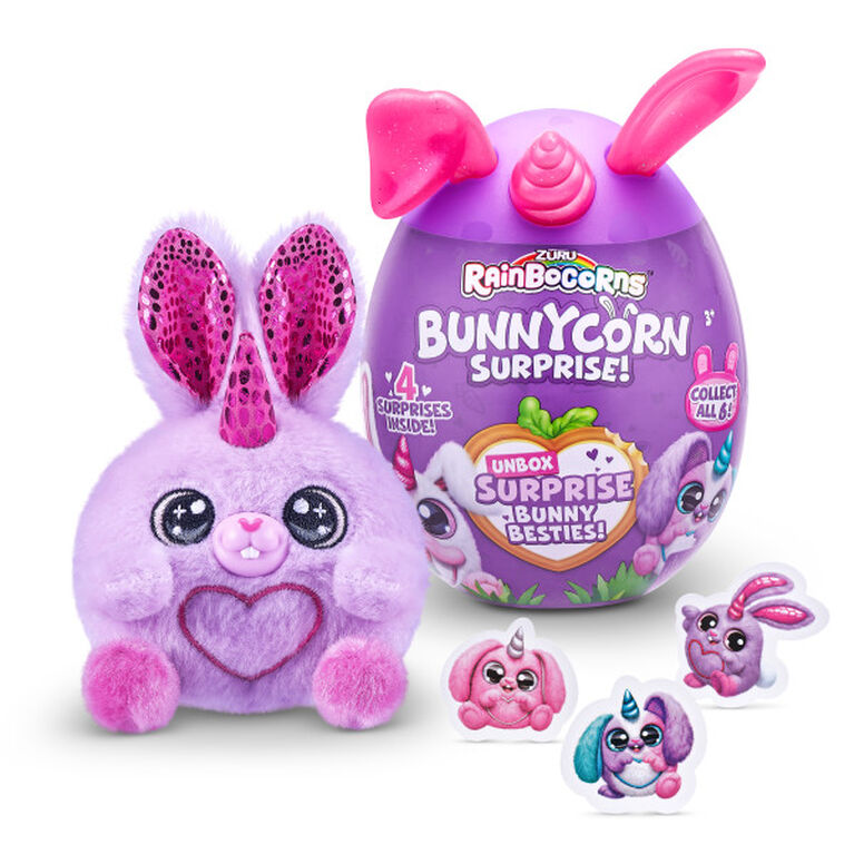 Zuru Rainbocorns Bunnycorn Surprise Collectible Toy (Styles May Vary)