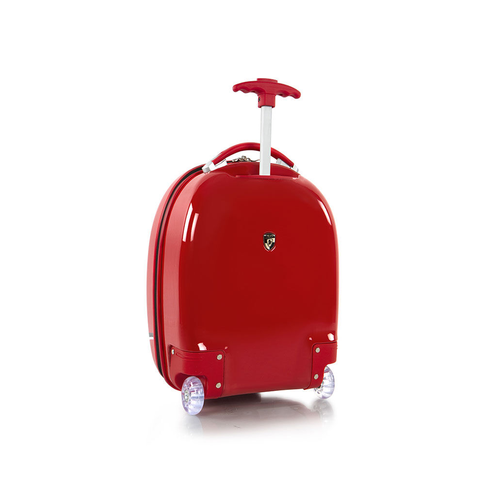 round suitcase with wheels
