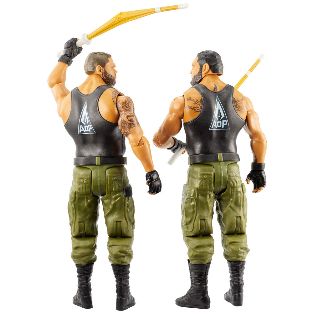 Authors of pain clearance action figures