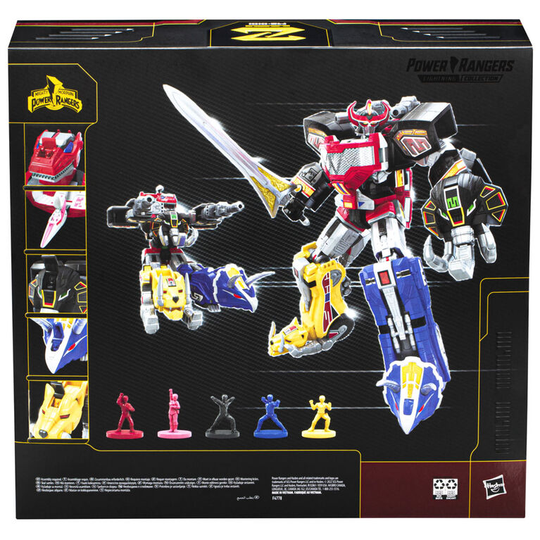 Power Ranges Lightning Collection Zord Ascension Project Mighty Morphin Dino Megazord