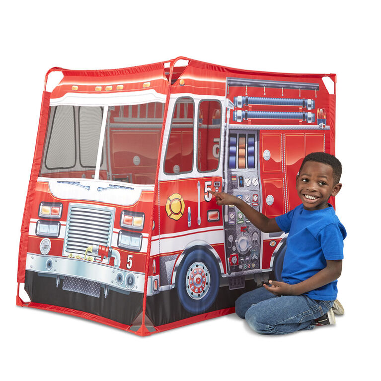 Fire Truck Play Tent - English Edition