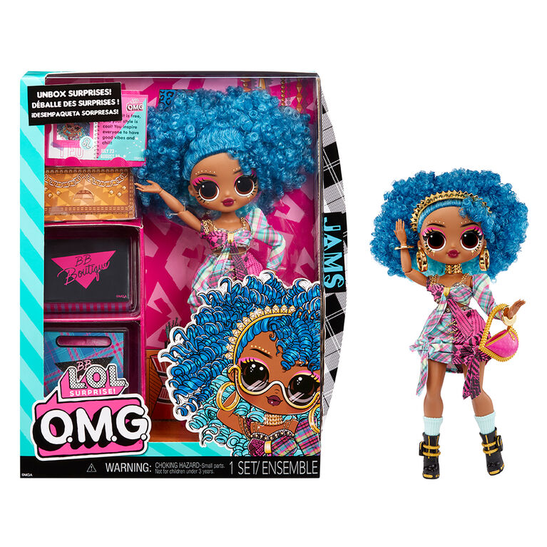 LOL Surprise OMG Jams Fashion Doll with Multiple Surprises