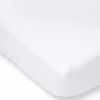 Necessities By Tendertyme White Flannel Crib Sheet
