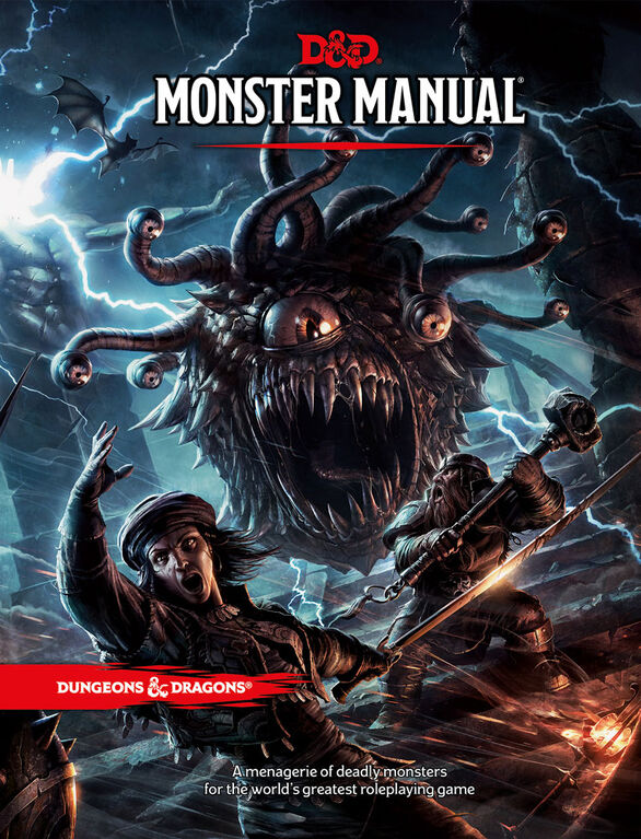 Dungeons & Dragons Monster Manual (Core Rulebook, DandD Roleplaying Game) - English Edition
