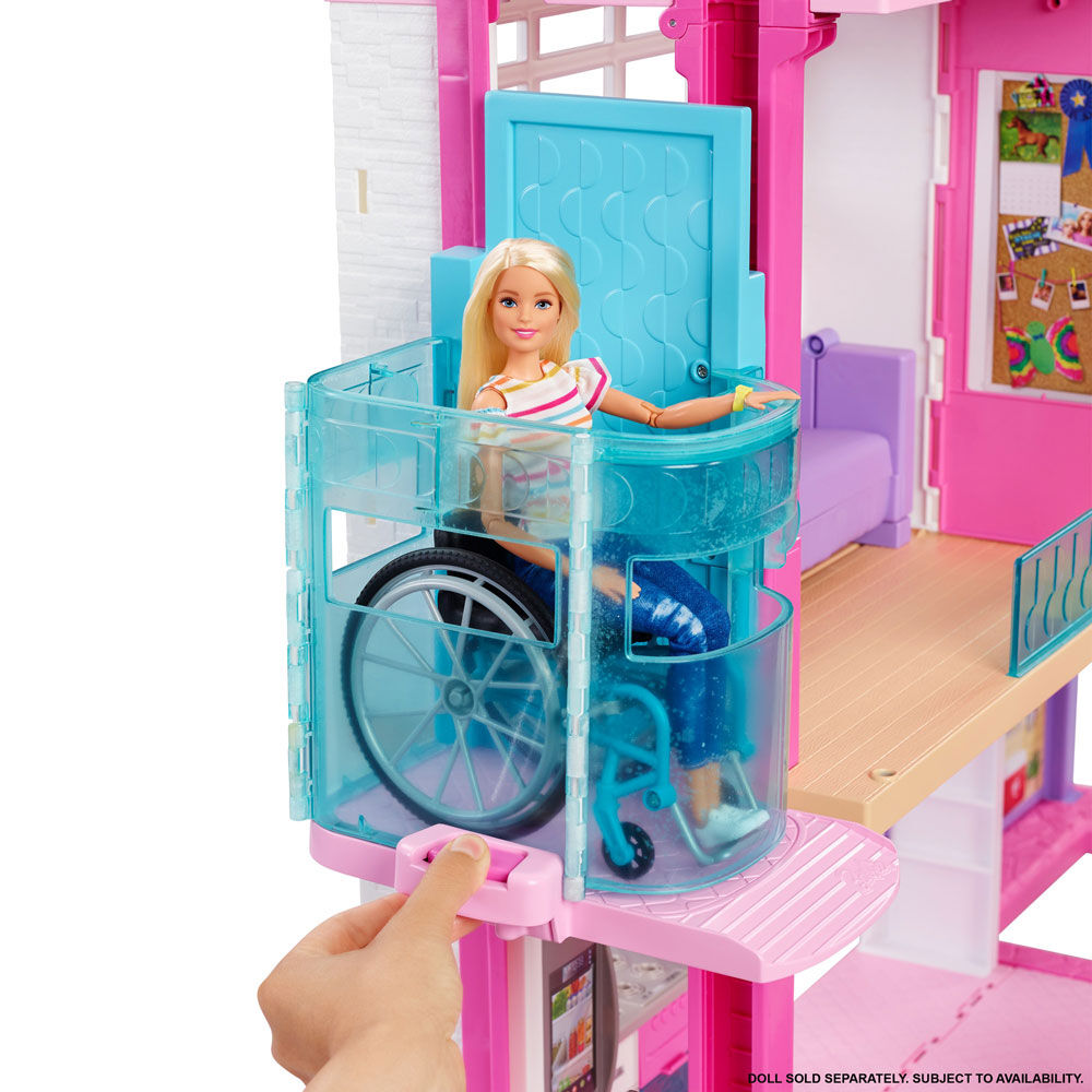 barbie dollhouse with elevator