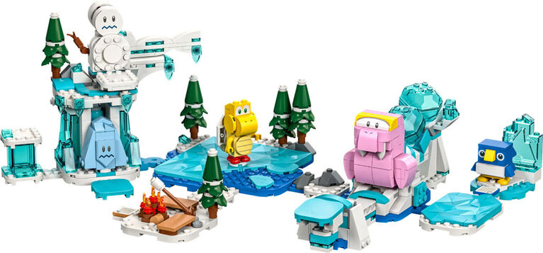 LEGO Super Mario Ensemble d'extension L'aventure dans la neige de Morsinet 71417 (567 pièces)