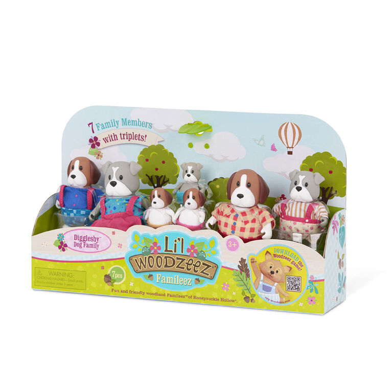Li'l Woodzeez - Famille de chiens Digglesby