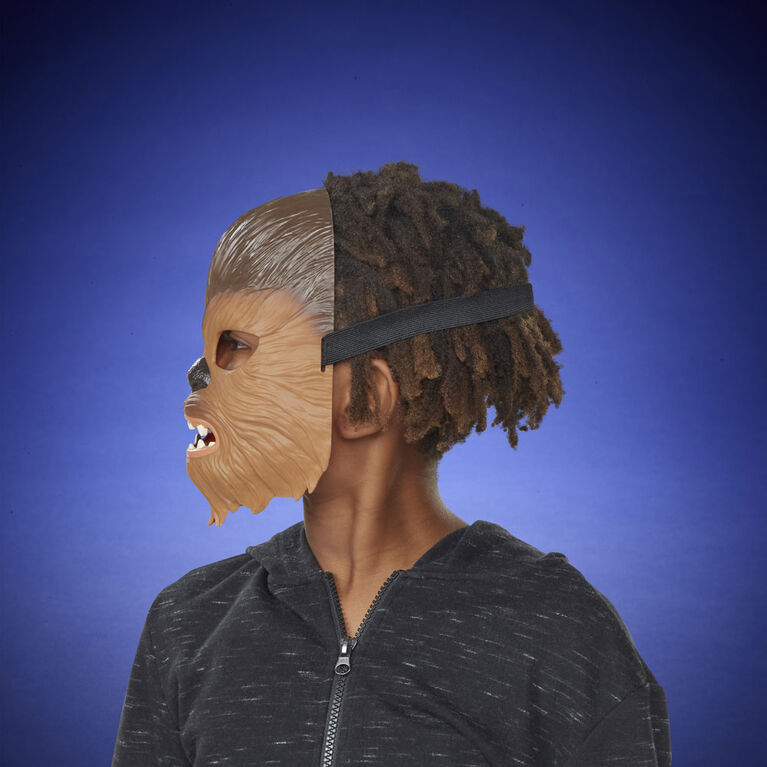 Star Wars Chewbacca Mask for Kids Roleplay and Dress Up, Star Wars Galaxy's Edge - R Exclusive