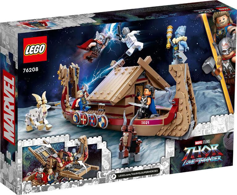 LEGO Marvel The Goat Boat 76208 Building Kit (564 Pieces)