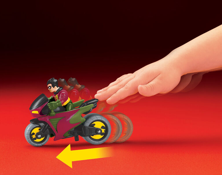 Fisher-Price Imaginext - DC Super Friends Robin & Cycle - English Edition