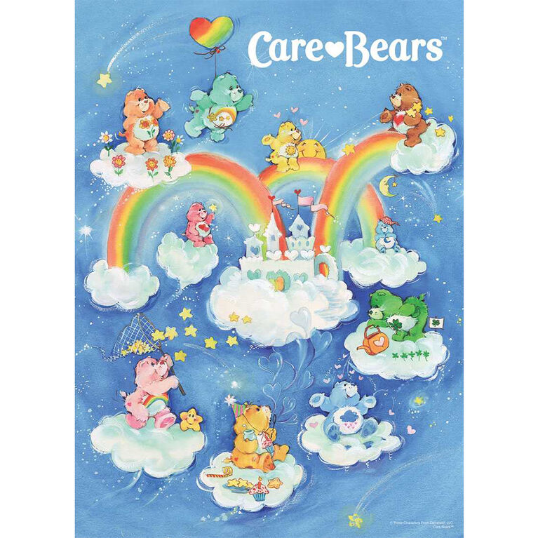 Care Bears "Care-A-Lot" 1000 Piece Puzzle - English Edition
