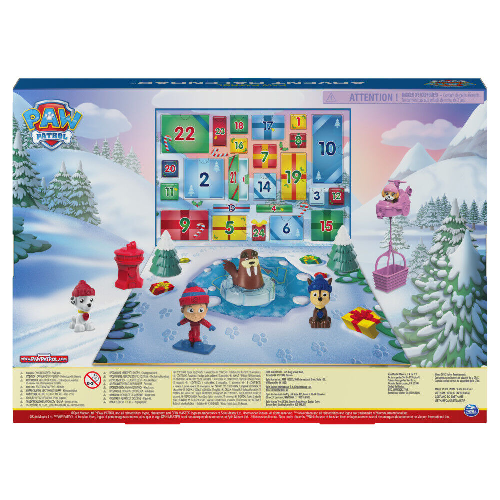 Paw patrol advent calendar 2019 online
