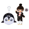 Na! Na! Na! Surprise 2-in-1 Boy Fashion Doll and Sparkly Sequined Purse Sparkle Series - Andre Avalanche, 7.5" Penguin Boy Doll