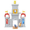 PAW Patrol, Rescue Knights Castle HQ Coffret transformable 11 pièces avec figurines articulées Chase et mini dragon Draco