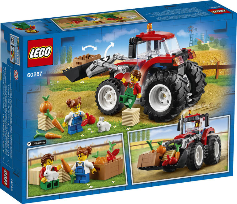 LEGO City Great Vehicles Tractor 60287 (148 pieces)