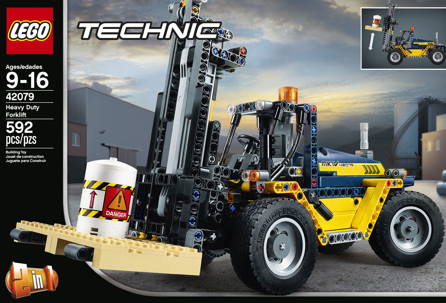 technic heavy duty forklift