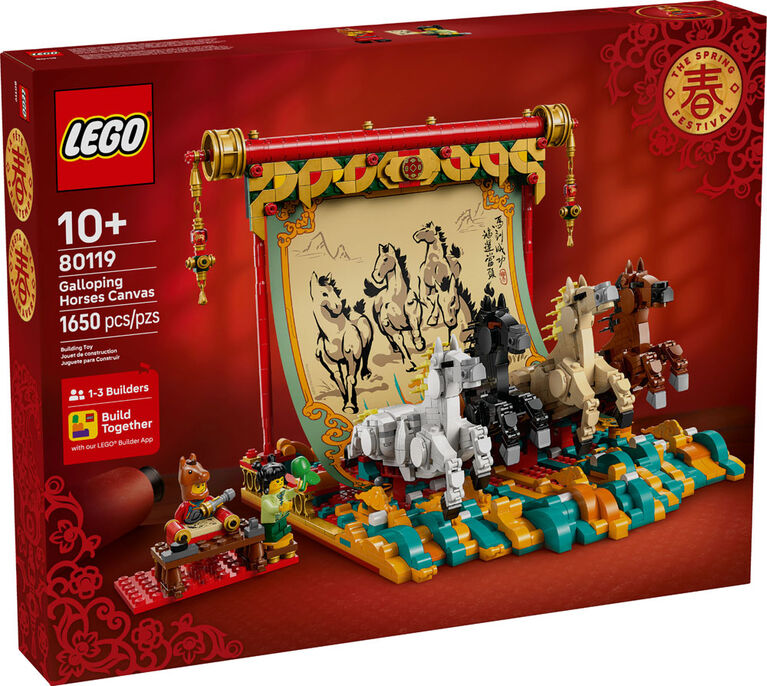 LEGO Spring Festival Galloping Horse Canvas Kids Building Toy for Girls & Boys, Ages 10+ - 80119