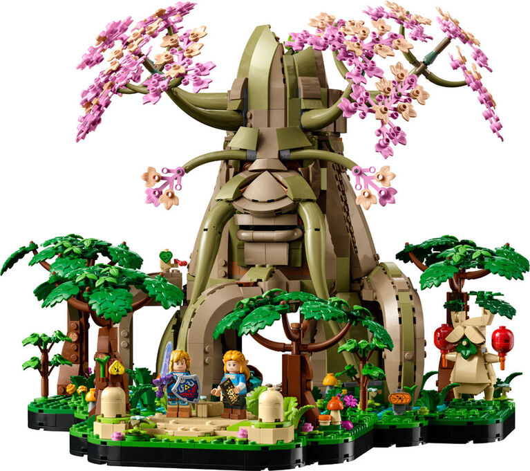 LEGO The Legend of Zelda Great Deku Tree 2in1 Building Set - Collectible Zelda Kit for Adults - 77092
