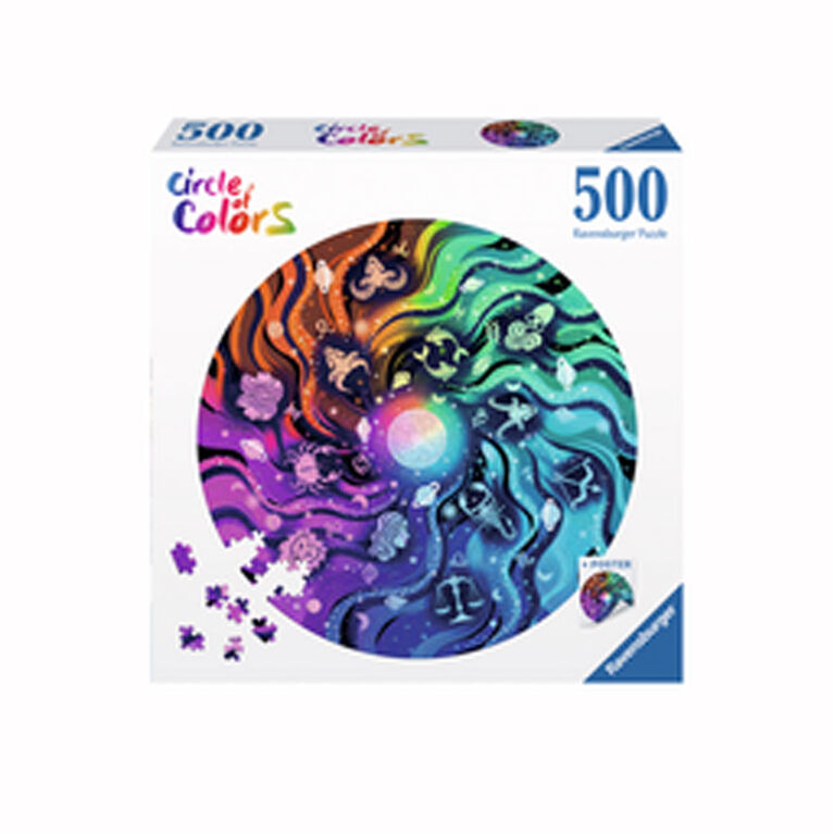 Cercle Des Couleurs Astrologie Puzzle De 500 Pièces