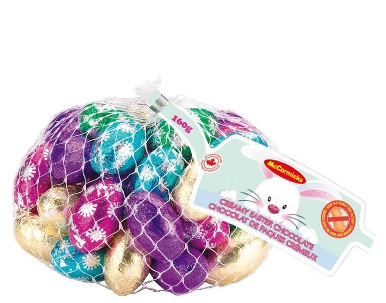 Mccormick's Milk Chocolate Eggs 160G - Items sold individually
