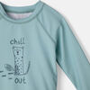 Swim Long Sleeve Top Lt Green Chill Out 12-18M
