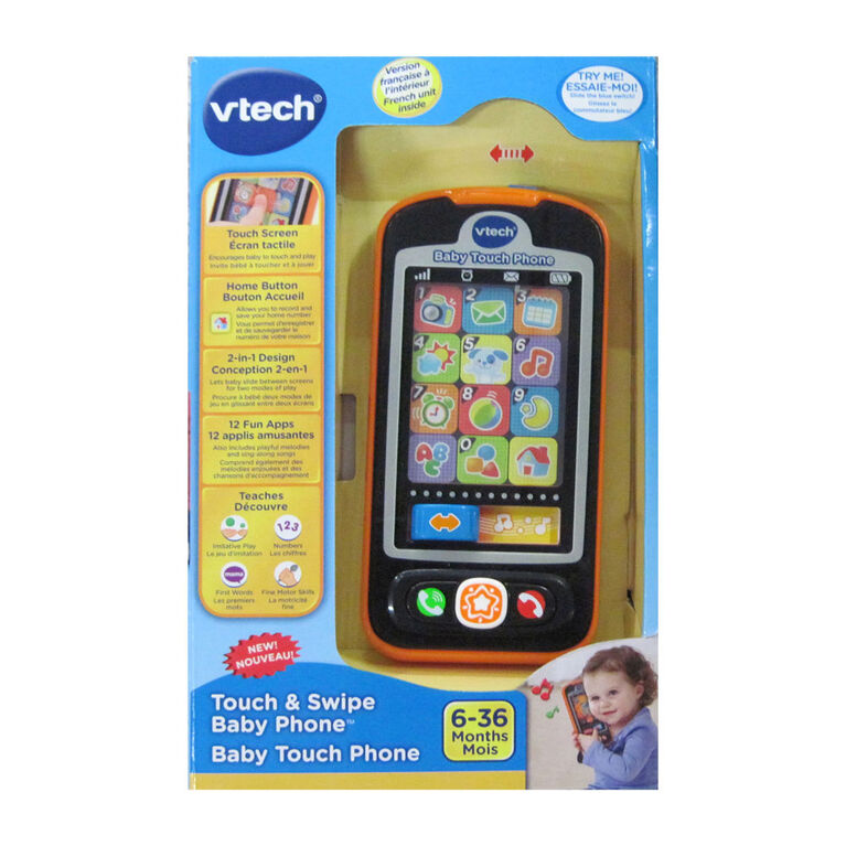 Vtech - Touch & Swipe Baby Phone - French Edition