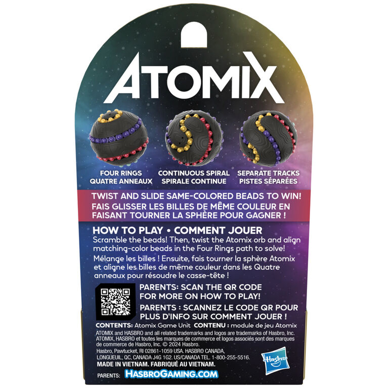 Atomix Game, Brainteaser Puzzle Sphere and Fidget Toy