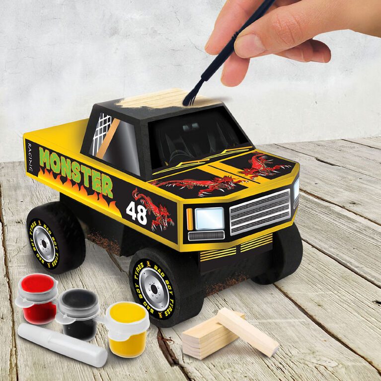 Wood WorX Mini Monster Truck