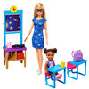 Barbie Space Discovery Barbie Doll and Science Classroom Playset with Student Small Doll