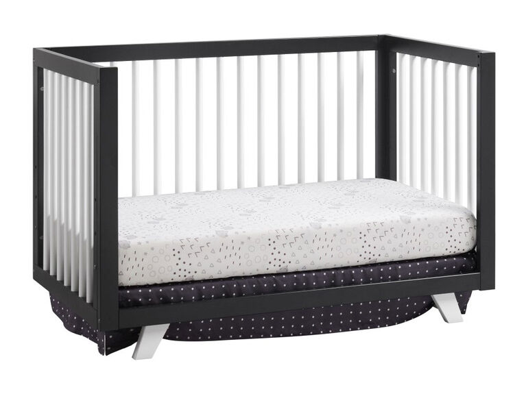 Visby 3-In-1 Black/White Crib - R Exclusive